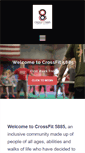 Mobile Screenshot of crossfit5885.com